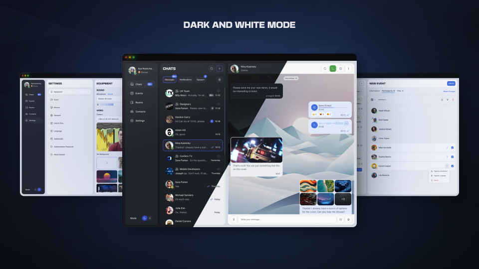 app UI